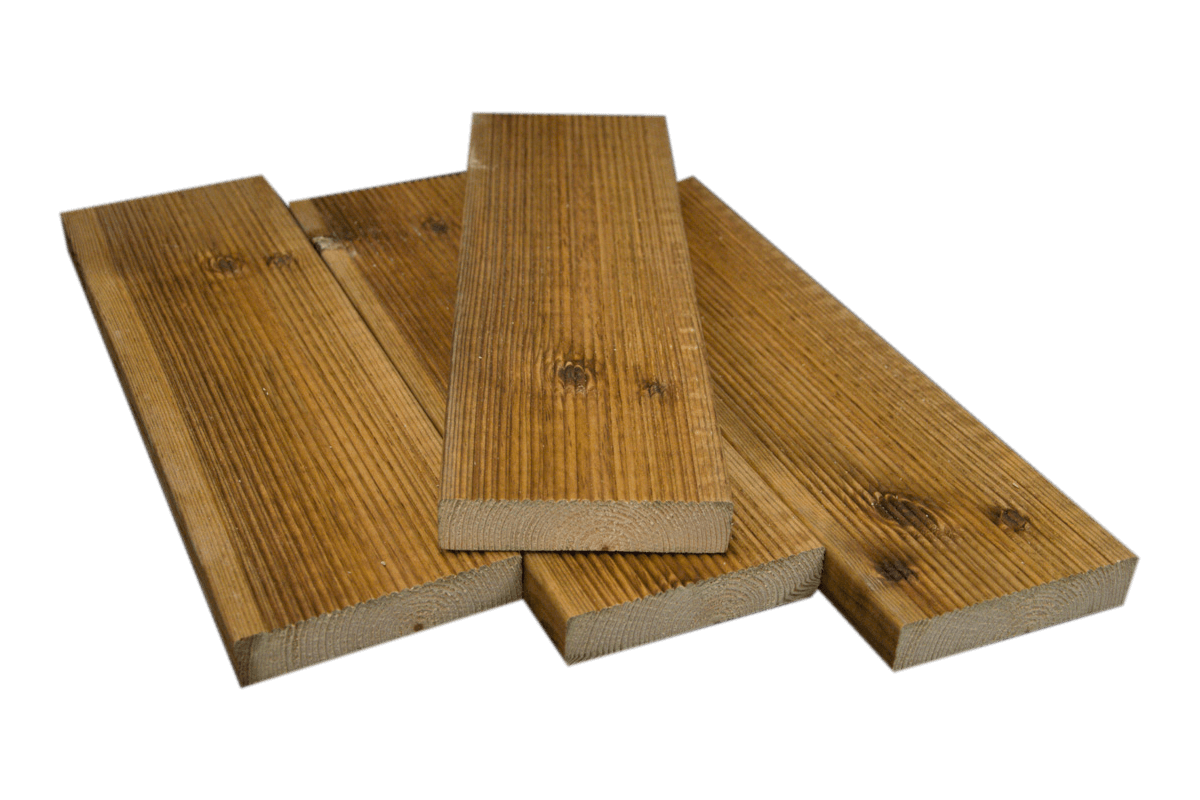 28×120 Deck – Brown pine